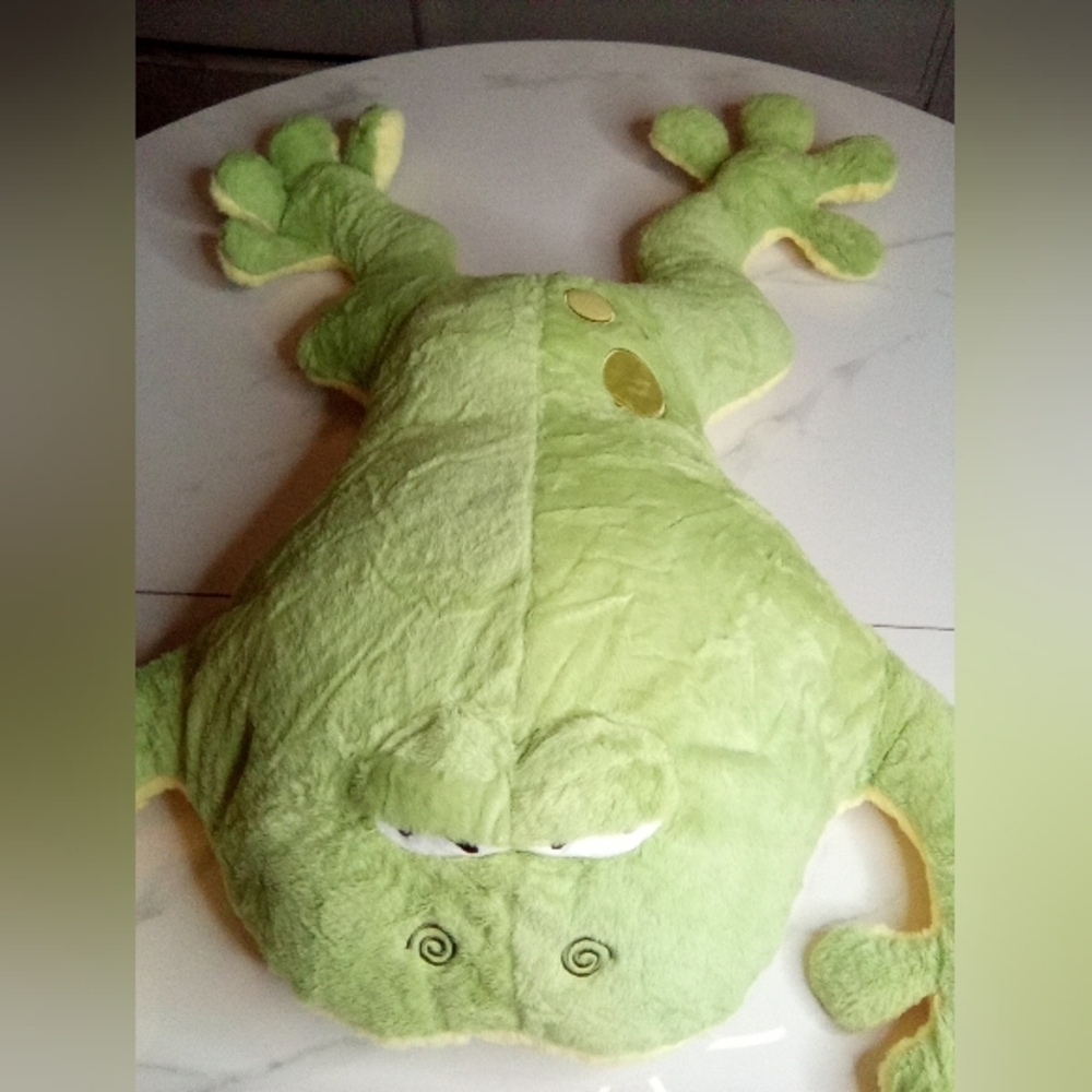 Giant Big Frog Plush Toy Stuffed Plushie, Plush 80cm Green Frog, NWOT - Picture 11 of 12